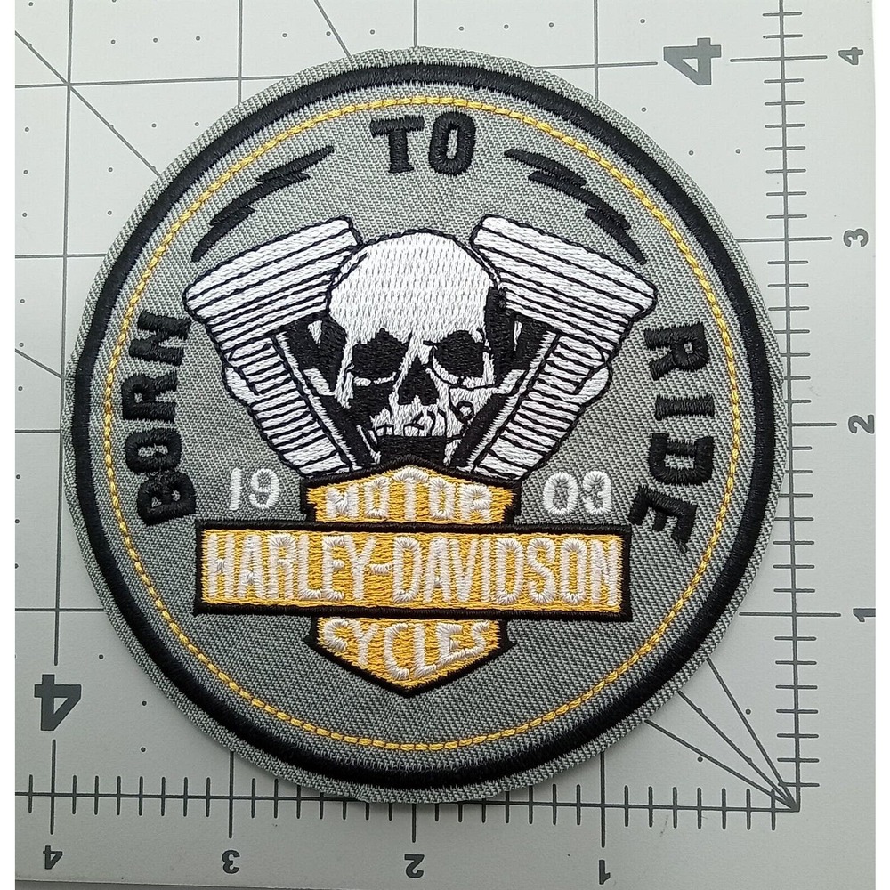 Harley-Davidson Motorcycle Born to Ride 1903 Patch